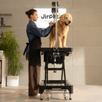Professional Electric Grooming Table with Adjustable Height & LED Arm – Jirpet Atlas